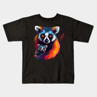 Lemur Fathers Day Kids T-Shirt